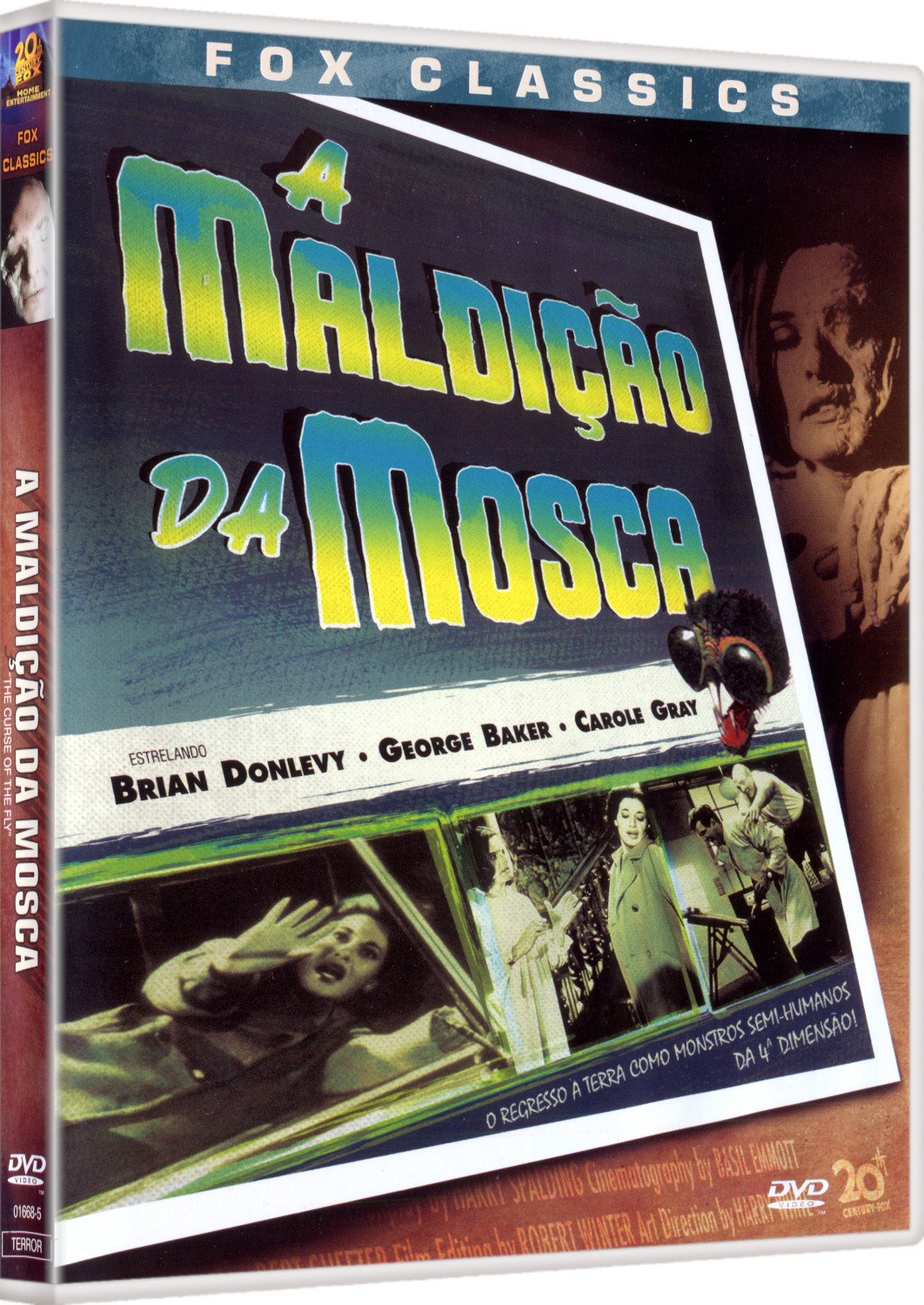 DVD A Maldição da Mosca | Classicline - Filmes Clássicos e Edições