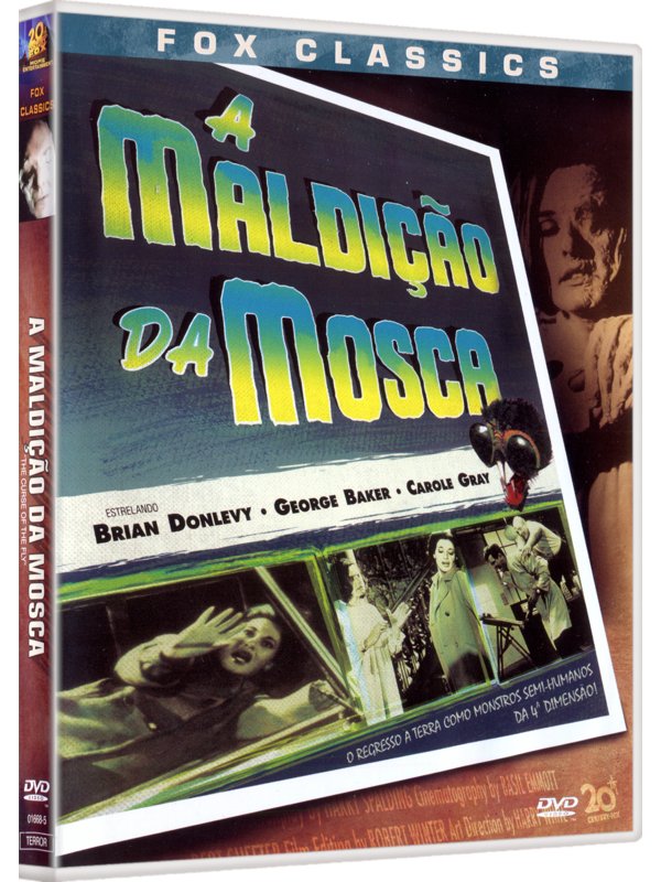 DVD A Maldição da Mosca | Classicline