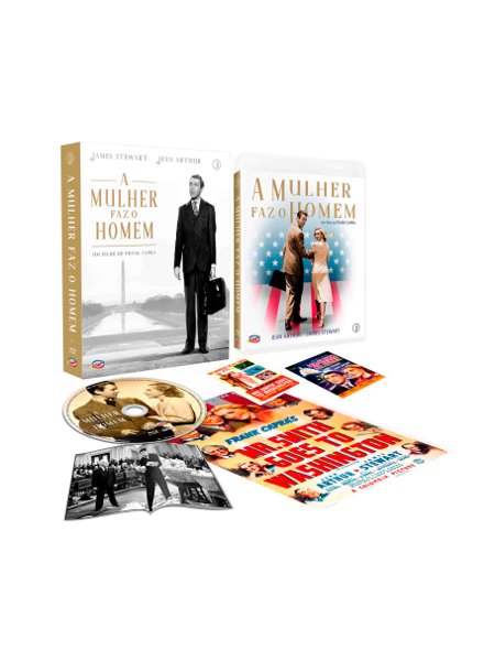 A MULHER FAZ O HOMEM: EDIÇÃO ESPECIAL DE COLECIONADOR - em Blu-ray / Oscar® 1940