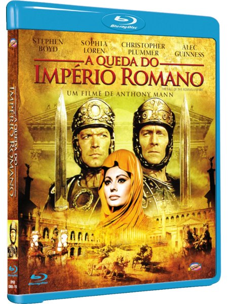 A QUEDA DO IMPÉRIO ROMANO - BLU-RAY