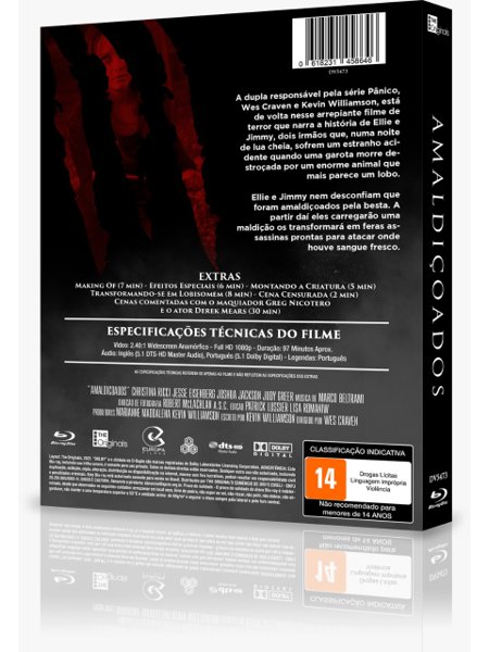 Amaldiçoado - DVD Filme Terror Multisom