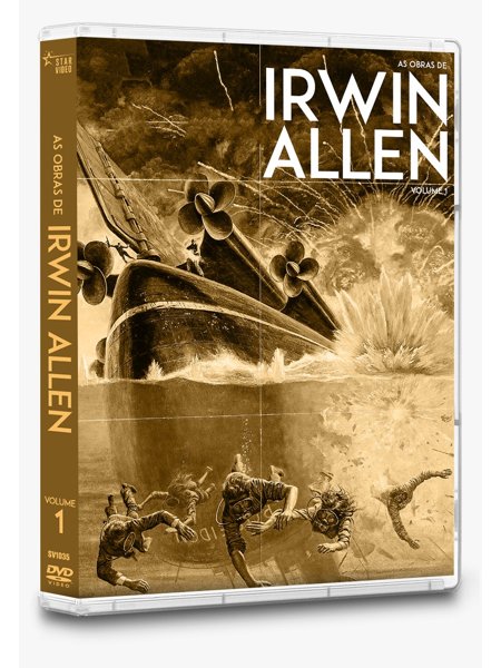 AS OBRAS DE IRWIN ALLEN – VOLUME 1 - entrega prevista a partir de 29/06 ...