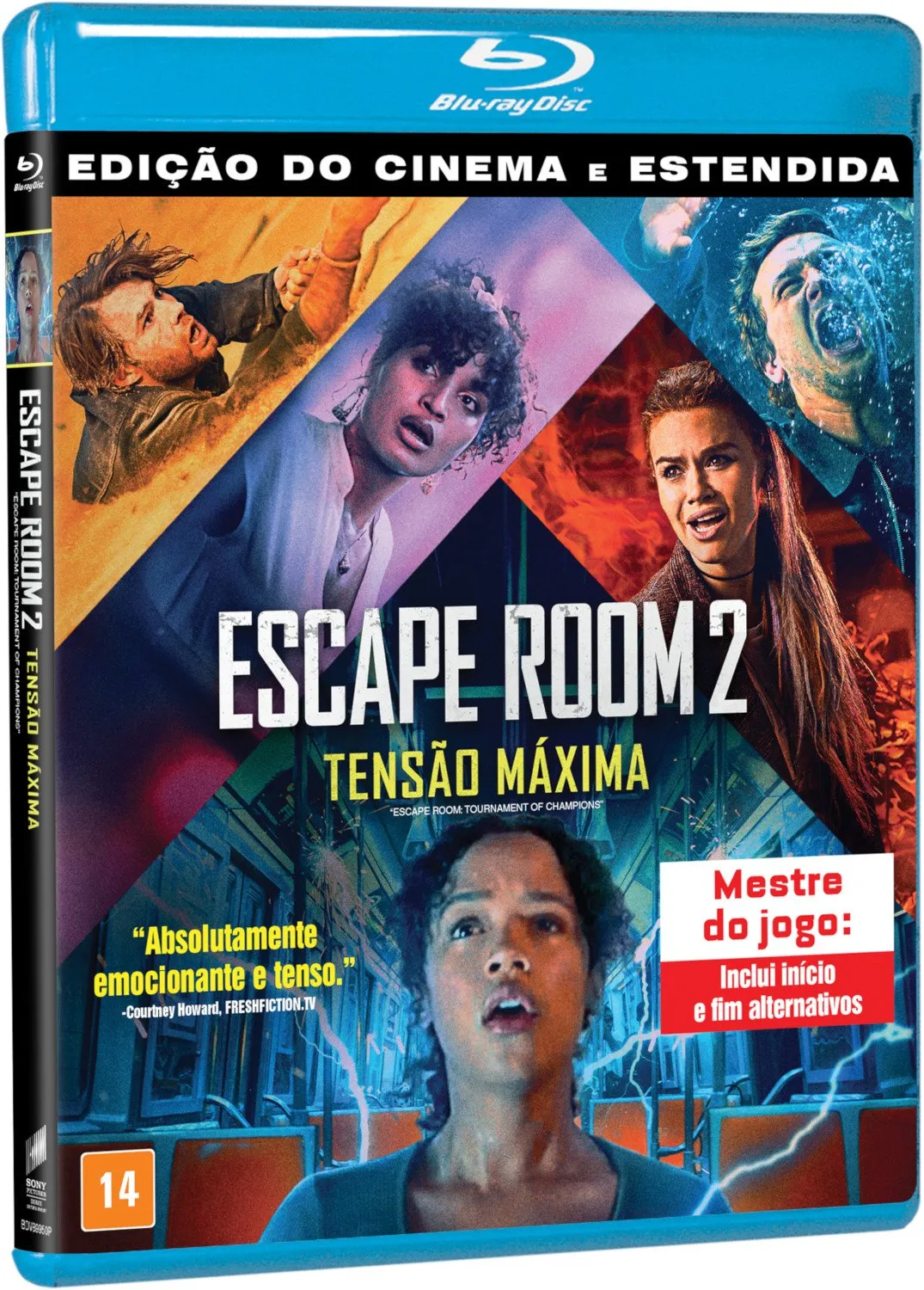 ESCAPE ROOM 2: TENSÃO MÁXIMA - Blu-ray