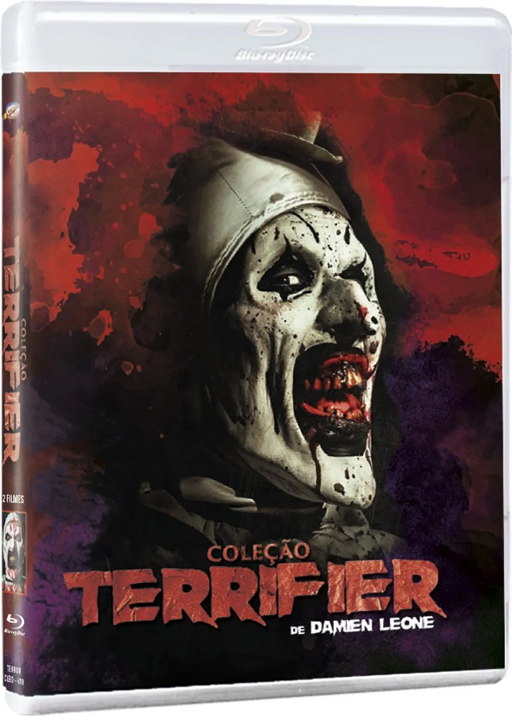 COLEÇÃO TERRIFIER 1 E 2 (2016/2022) - Blu-ray Duplo