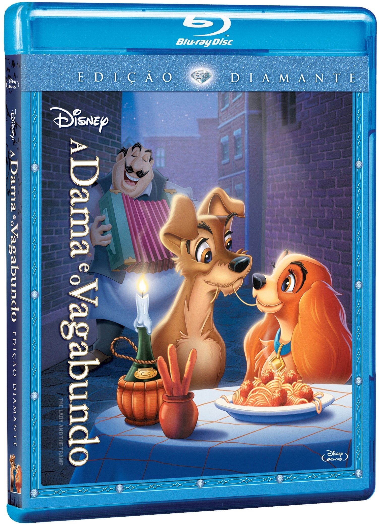 Blu-Ray A Dama e o Vagabundo (Edição Diamante)