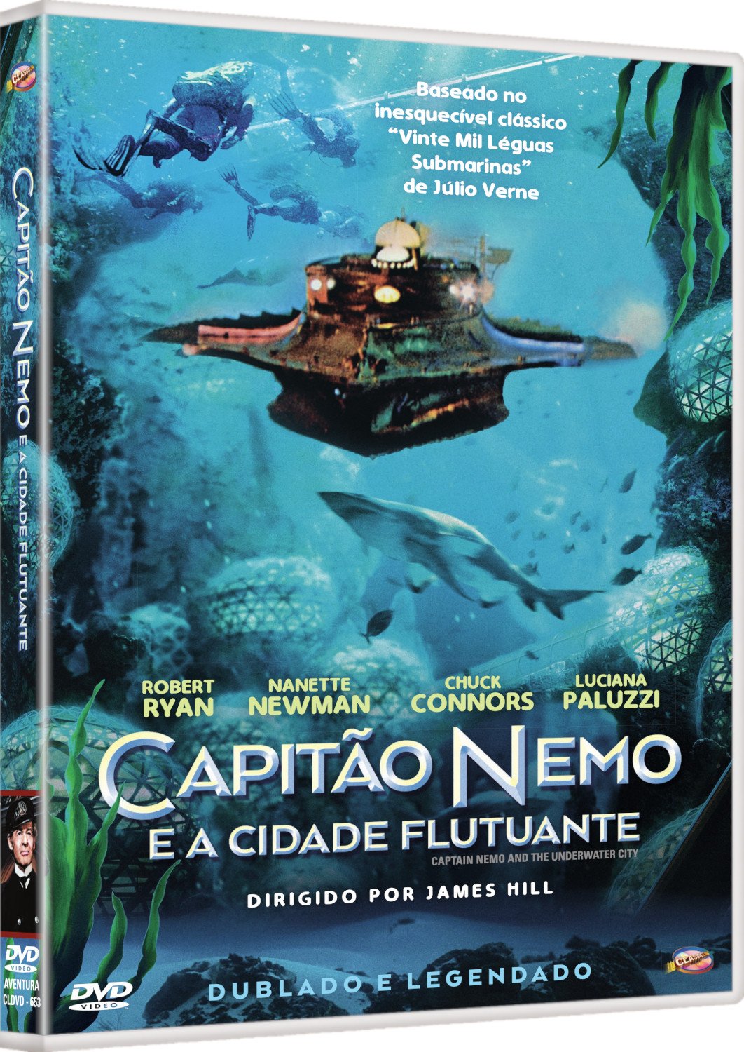 DVD - Capitão Nemo e a Cidade Flutuante | Classicline - Filmes