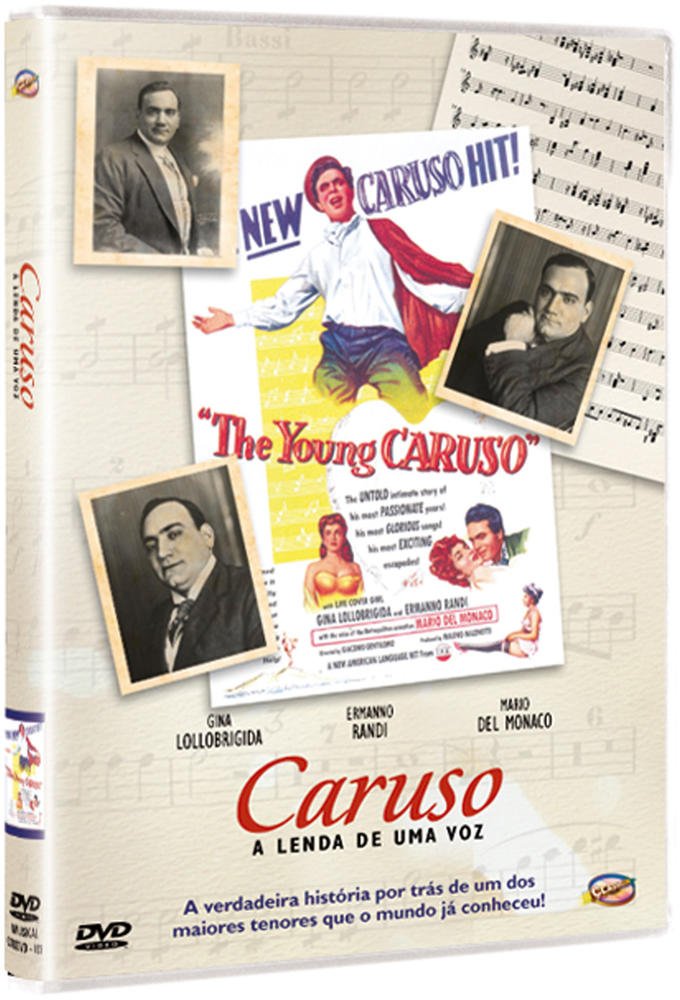 DVD Caruso A Lenda De Uma Voz Classicline