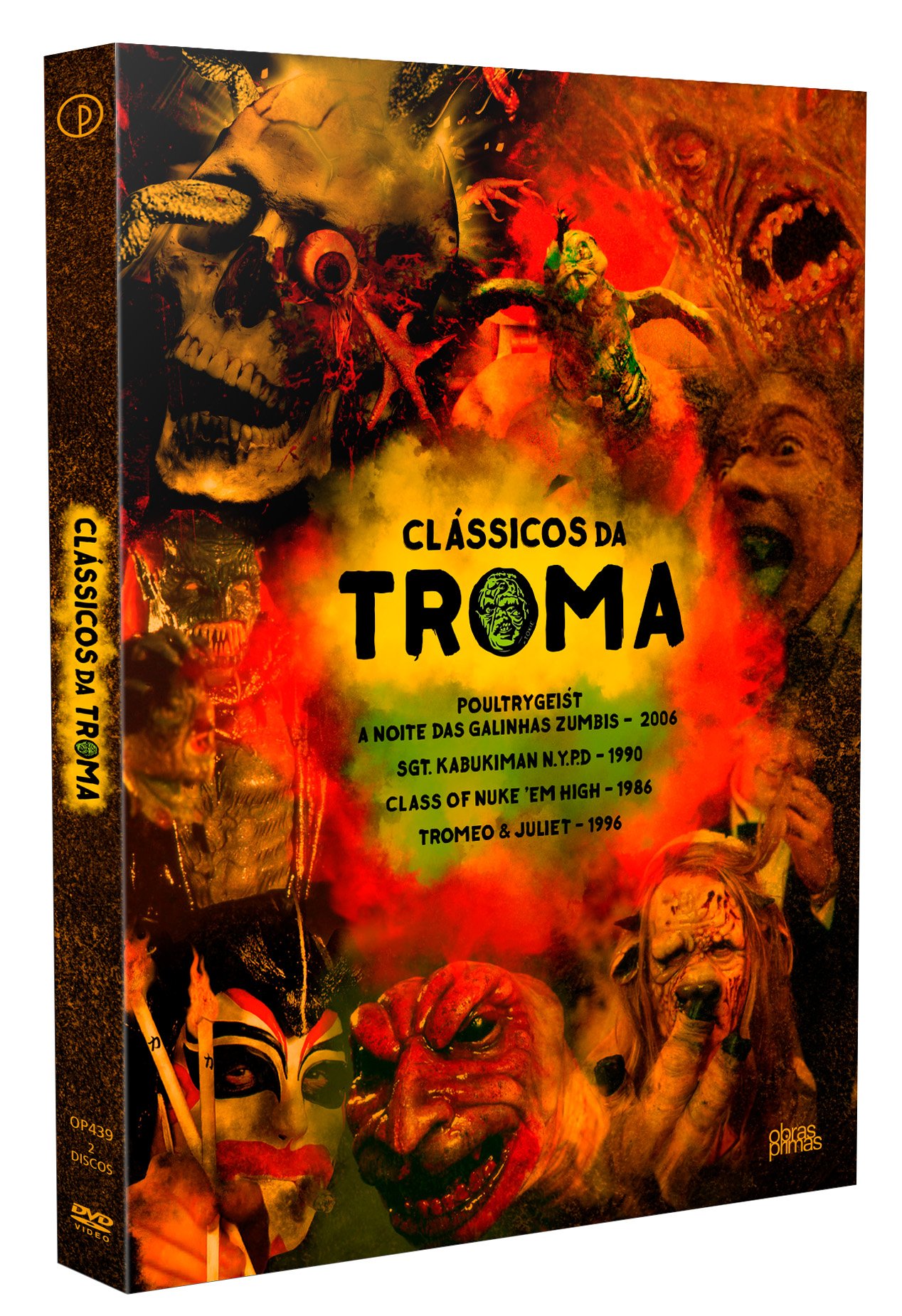 CLÁSSICOS DA TROMA - Digipack com 2 Dvds | Classicline - Filmes