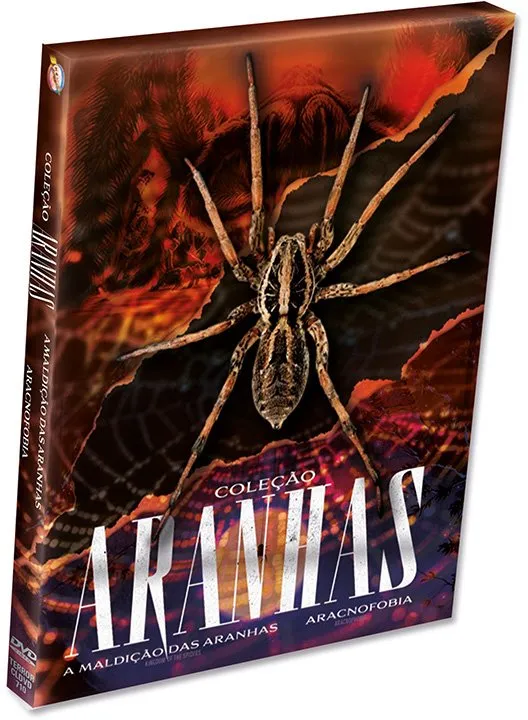 COLEÇÃO ARANHAS (DVD com Luva) - 2 filmes (A Maldição das Aranhas + Aracnofobia)