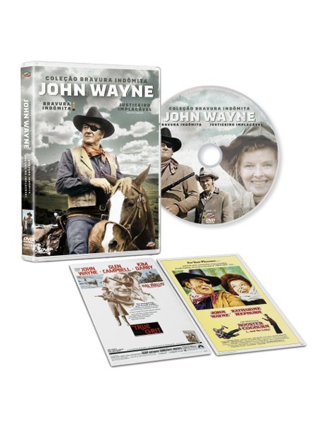 JOHN WAYNE: COLEÇÃO BRAVURA INDÔMITA (Bravura Indômita + Justiceiro Implacável)