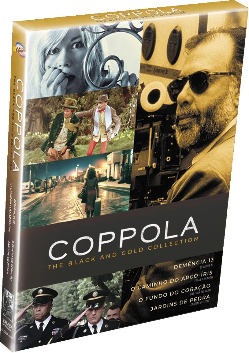 COLEÇÃO COPPOLA: THE BLACK AND THE GOLD COLLECTION - em Digipack com 4 Filmes