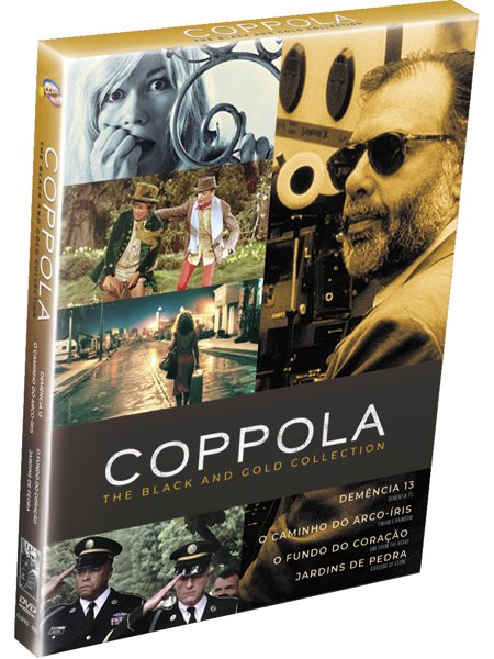 COLEÇÃO COPPOLA: THE BLACK AND THE GOLD COLLECTION - em Digipack com 4 Filmes