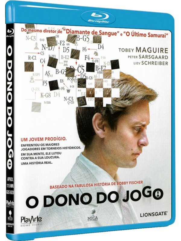 O Dono Do Jogo - Dvd - Tobey Maguire - Liev Schreiber - Novo