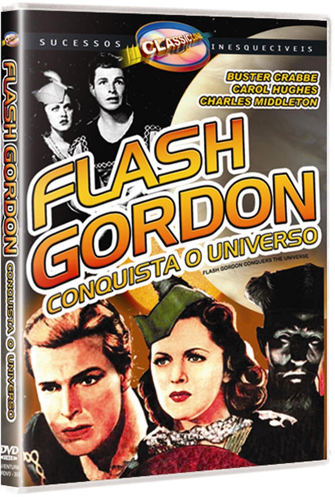 DVD - Flash Gordon Conquista O Universo | Classicline - Filmes