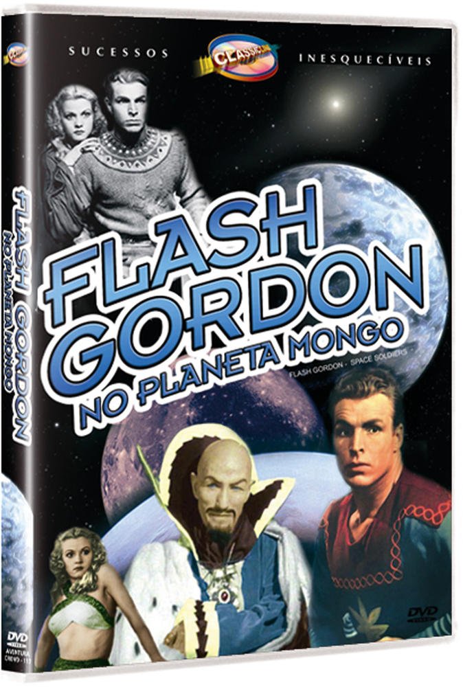 DVD - Flash Gordon No Planeta Mongo | Classicline - Filmes