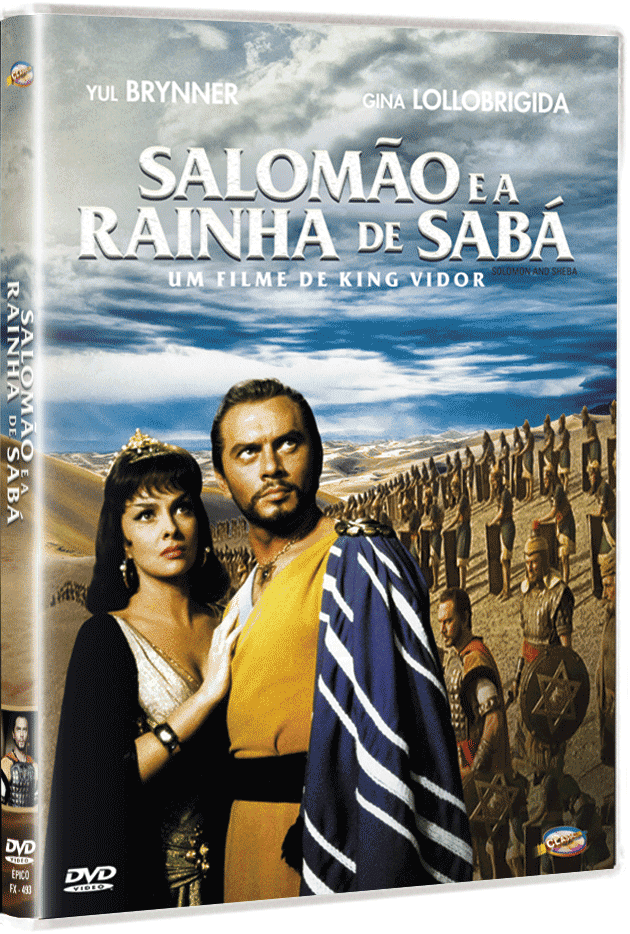 DVD Salomão E A Rainha De Sabá Classicline DVD Salomão E A Rainha De Sabá Classicline