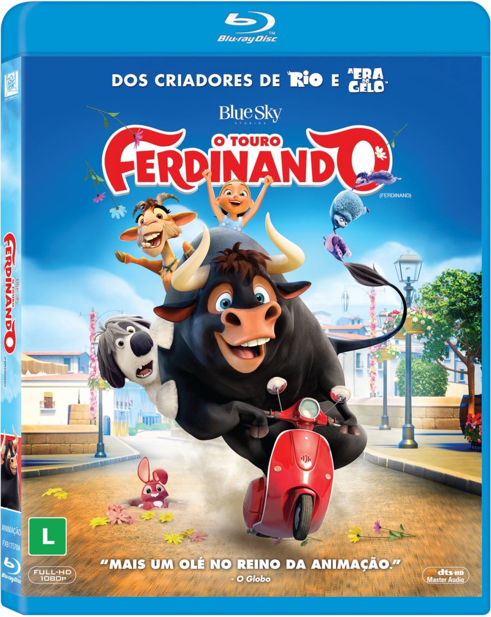 Blu-ray - O Touro Ferdinando