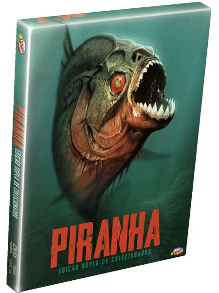 PIRANHA: ED. COLECIONADOR EM DIGIPACK DUPLO (PIRANHA + PIRANHAS II: ASSASSINAS VOADORAS)