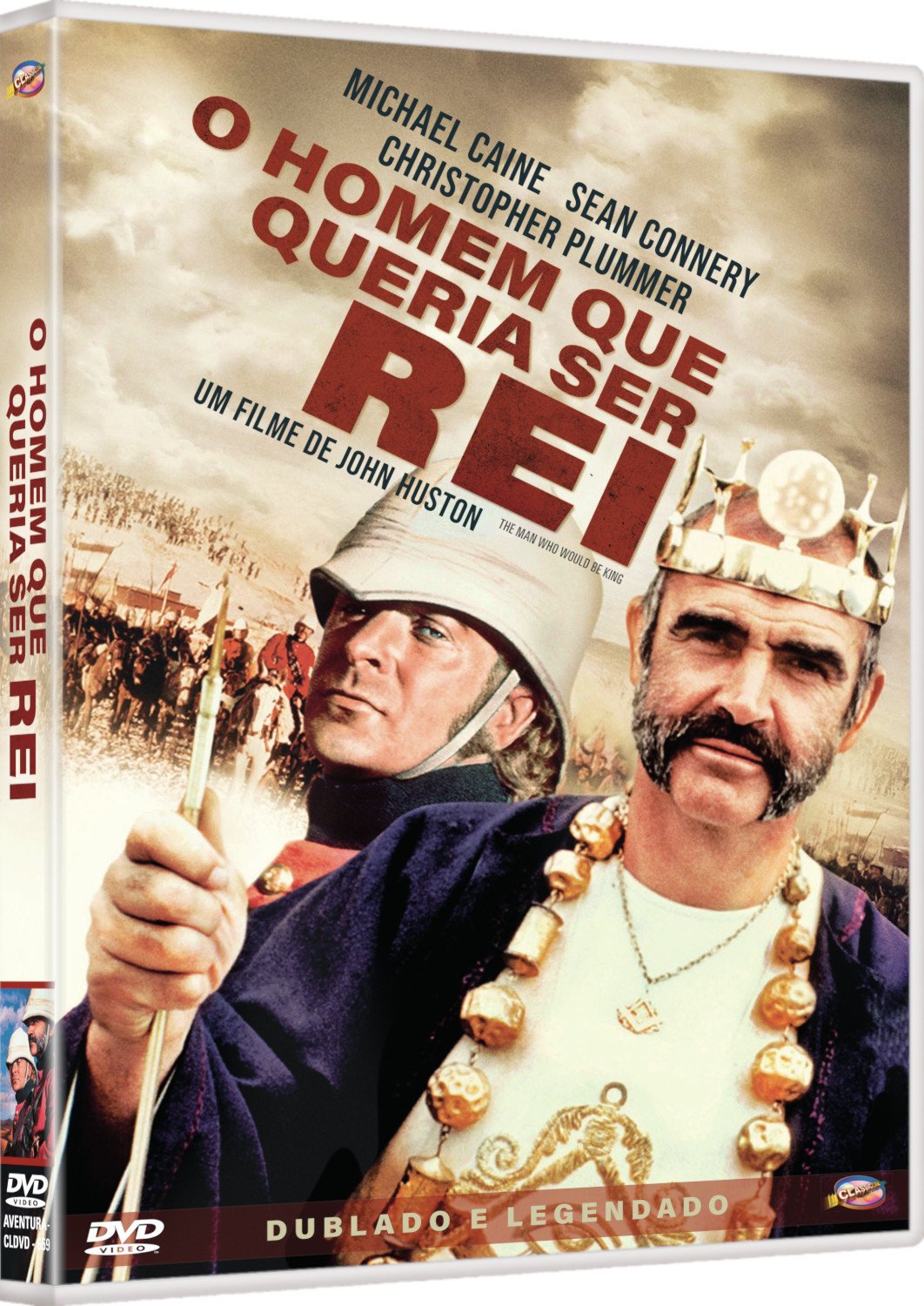 DVD - O Homem Que Queria Ser Rei
