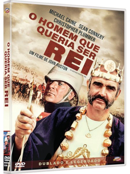 DVD - O Homem Que Queria Ser Rei