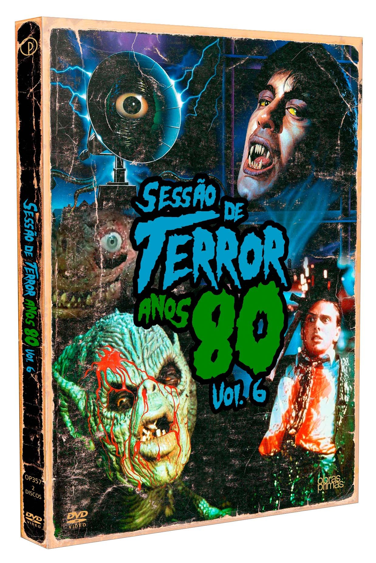 SESSÃO DE TERROR ANOS 80 VOL. 6 (Digipack com 2 DVDs