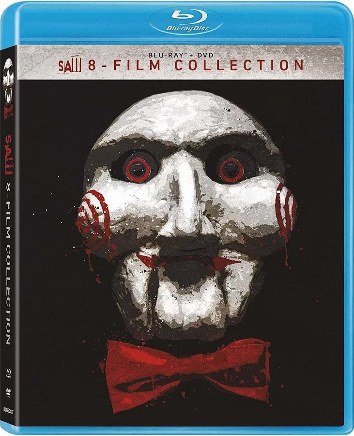 SAW 8: FILM COLLECTION (COLEÇÃO JOGOS MORTAIS) - Blu-ray + DVD (9