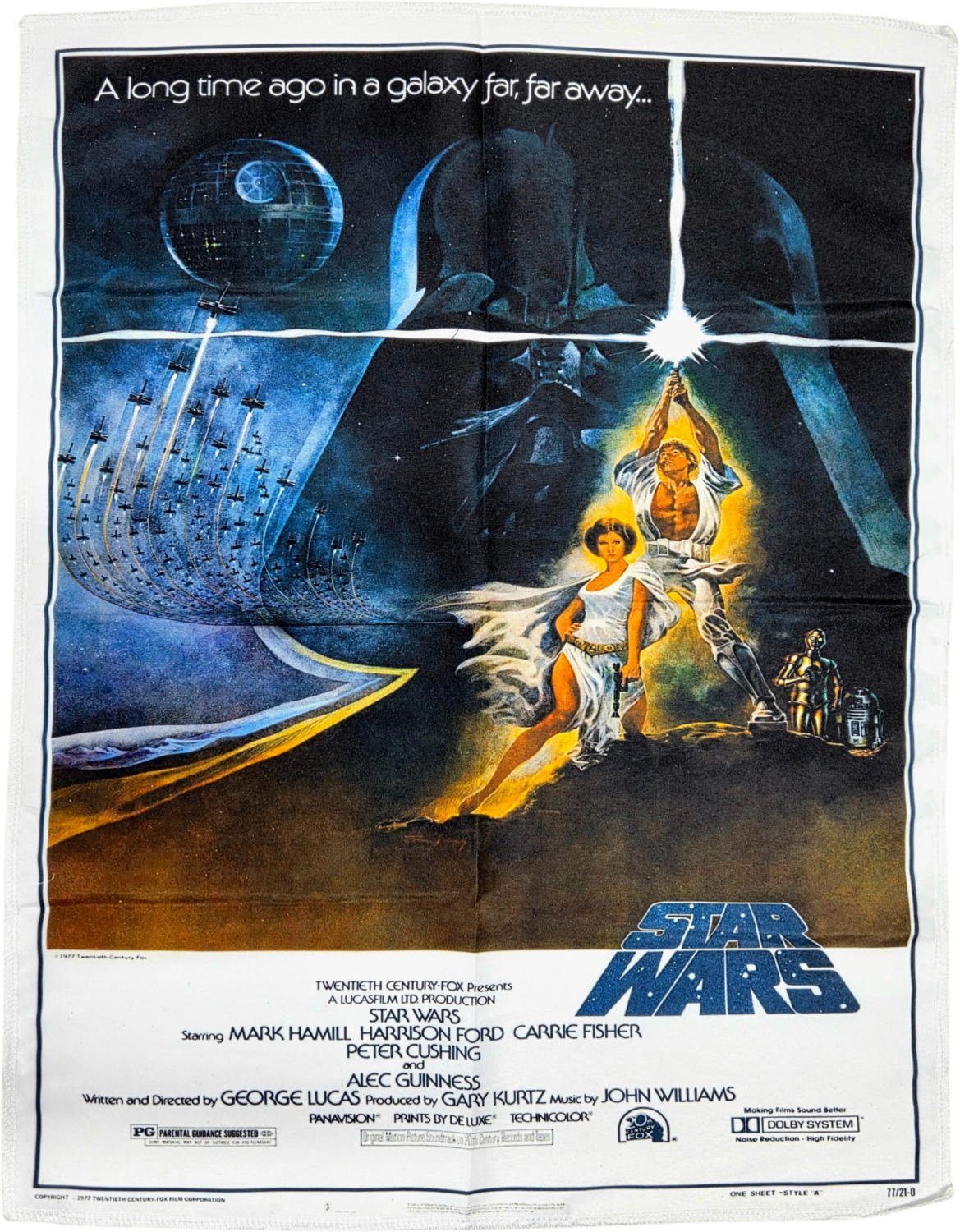 PÔSTER EM TECIDO - STAR WARS EPISÓDIO IV | Classicline - Filmes