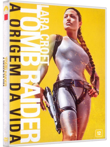 Dvds Lara Croft, Tomb Raider + a Origem da Vida - Originais