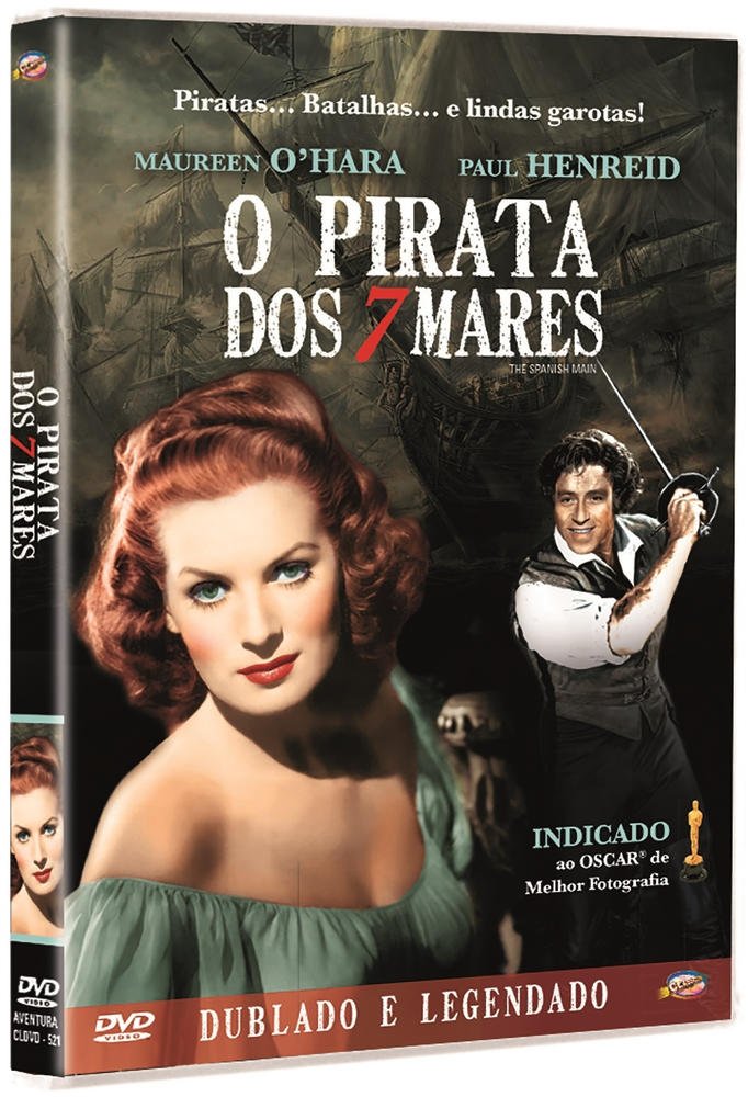 DVD O Pirata dos 7 Mares | Classicline - Filmes Clássicos e