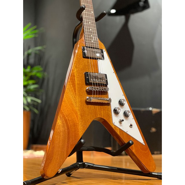 Guitarra Gibson Flying V Antique Natural C/ Case | 100% Guita Shop |  Guitarra Como um Estilo de Vida