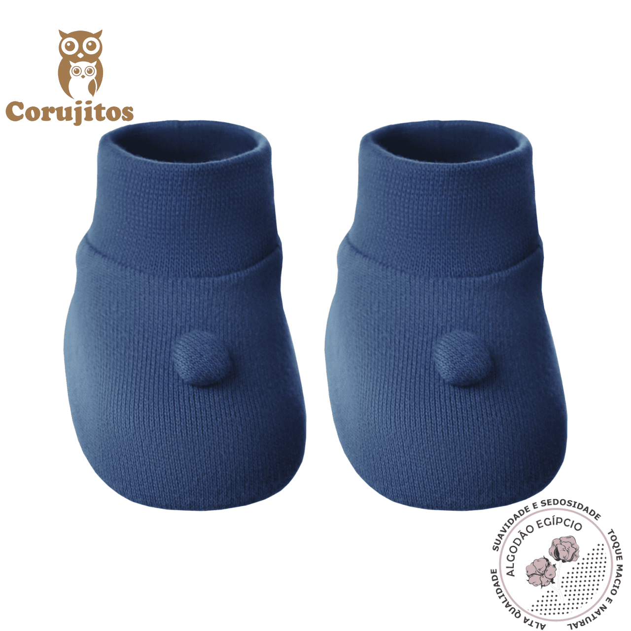 Sapatinho com bot o bomb algod o eg pcio corujitos