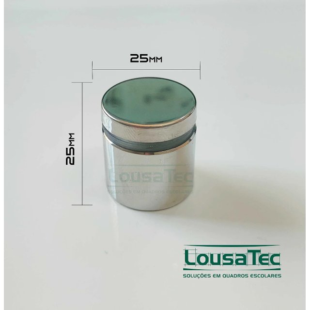 Prolongador Aço Inox Polido (4unid) 25x25mm