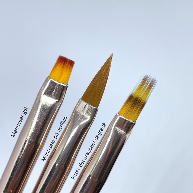 Brocha Pinceles De Acrilico Para UÃ±as Mejores Pinceles Para UÃ±as