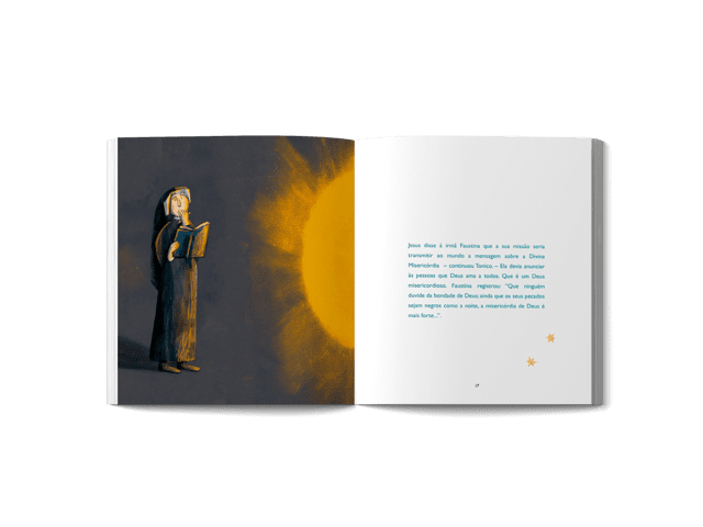 Livro Infantil Santa Faustina e a Misericórdia Divina
