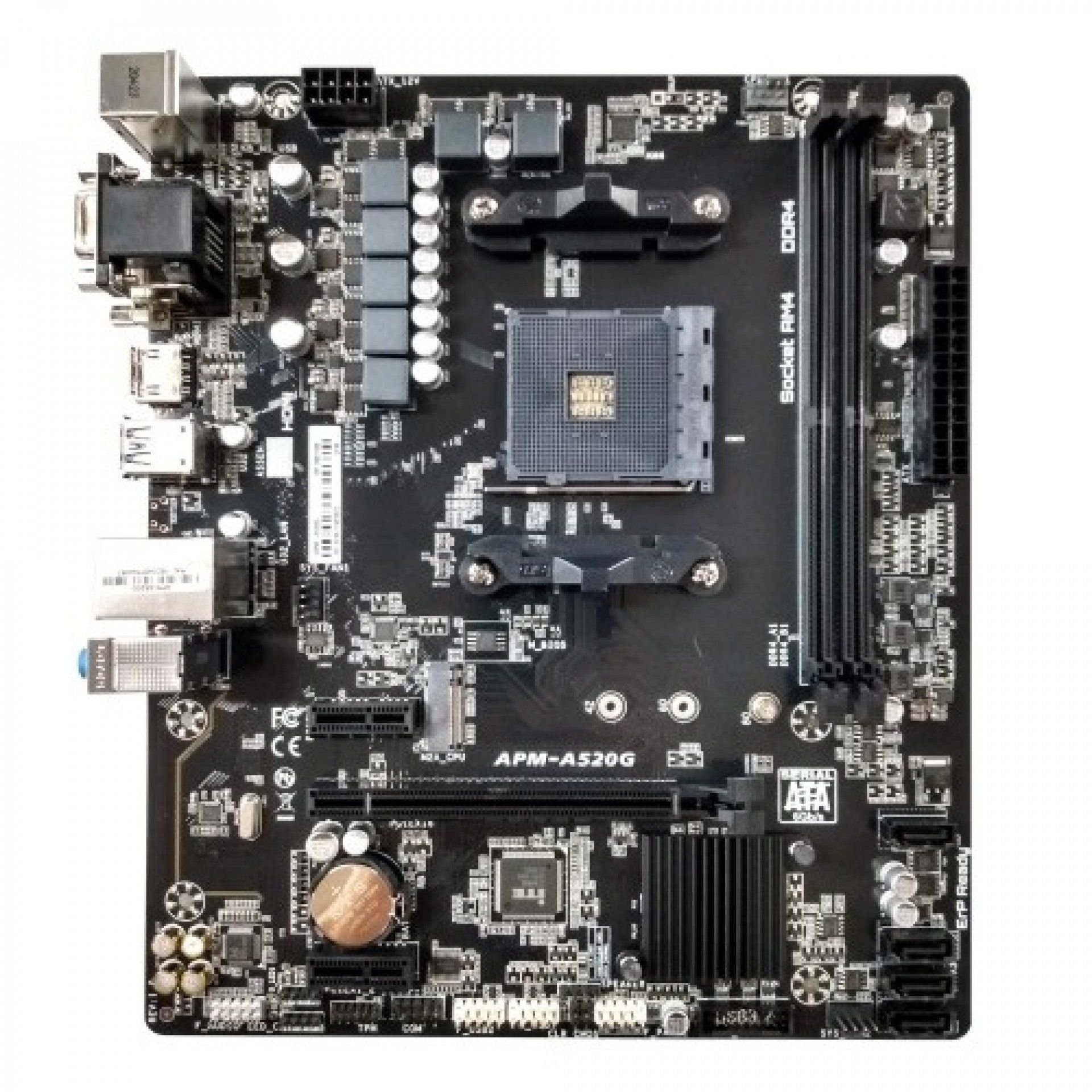 Placa M e PCWARE APM A520G AM4 FGTEC