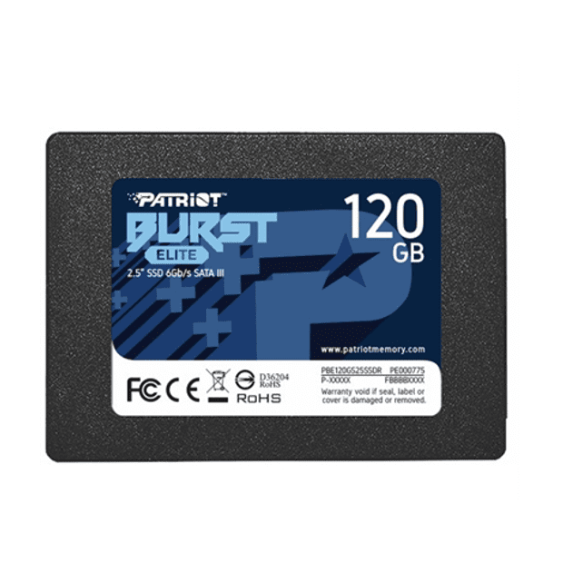 Ssd накопитель patriot burst elite pbe120gs25ssdr 120гб обзор