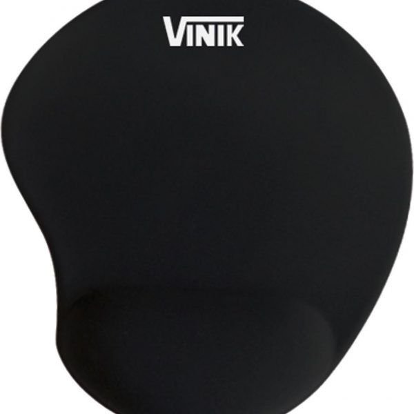Mouse Pad Vinik Apoio de Pulso em Gel, Preto MPG01P FGTEC