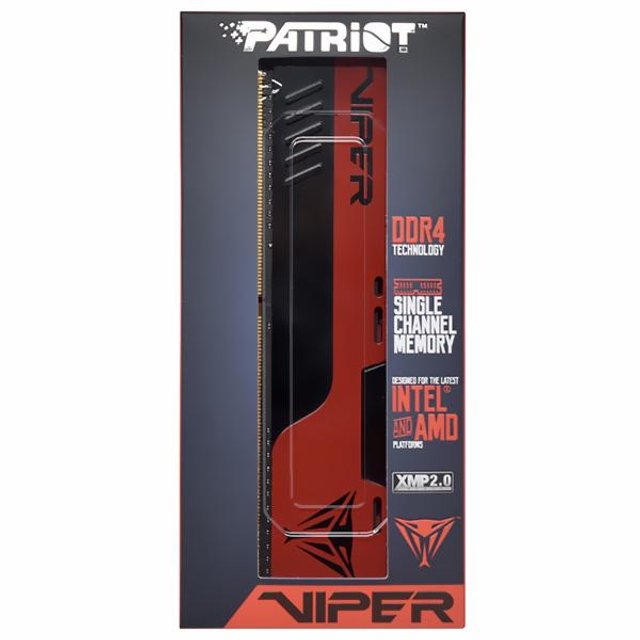 Mem ria Patriot Viper Elite 8GB DDR4 3200MHz 1x8GB Vermelha 