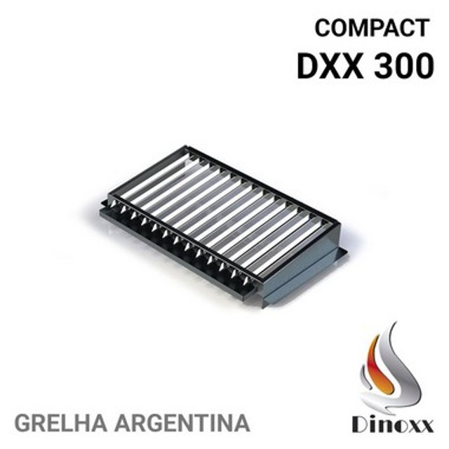 Dinoxx - Grelha argentina (opcional) para churrasqueiras DXX300 e DXX 301