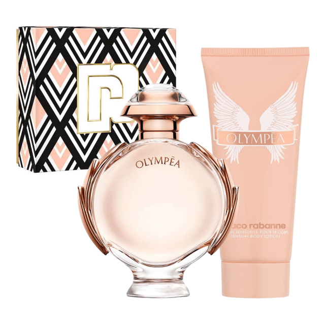 Kit Perfume Feminino Olympéa Paco Rabanne Edp 80 Ml + Body Lotion 100Ml ...