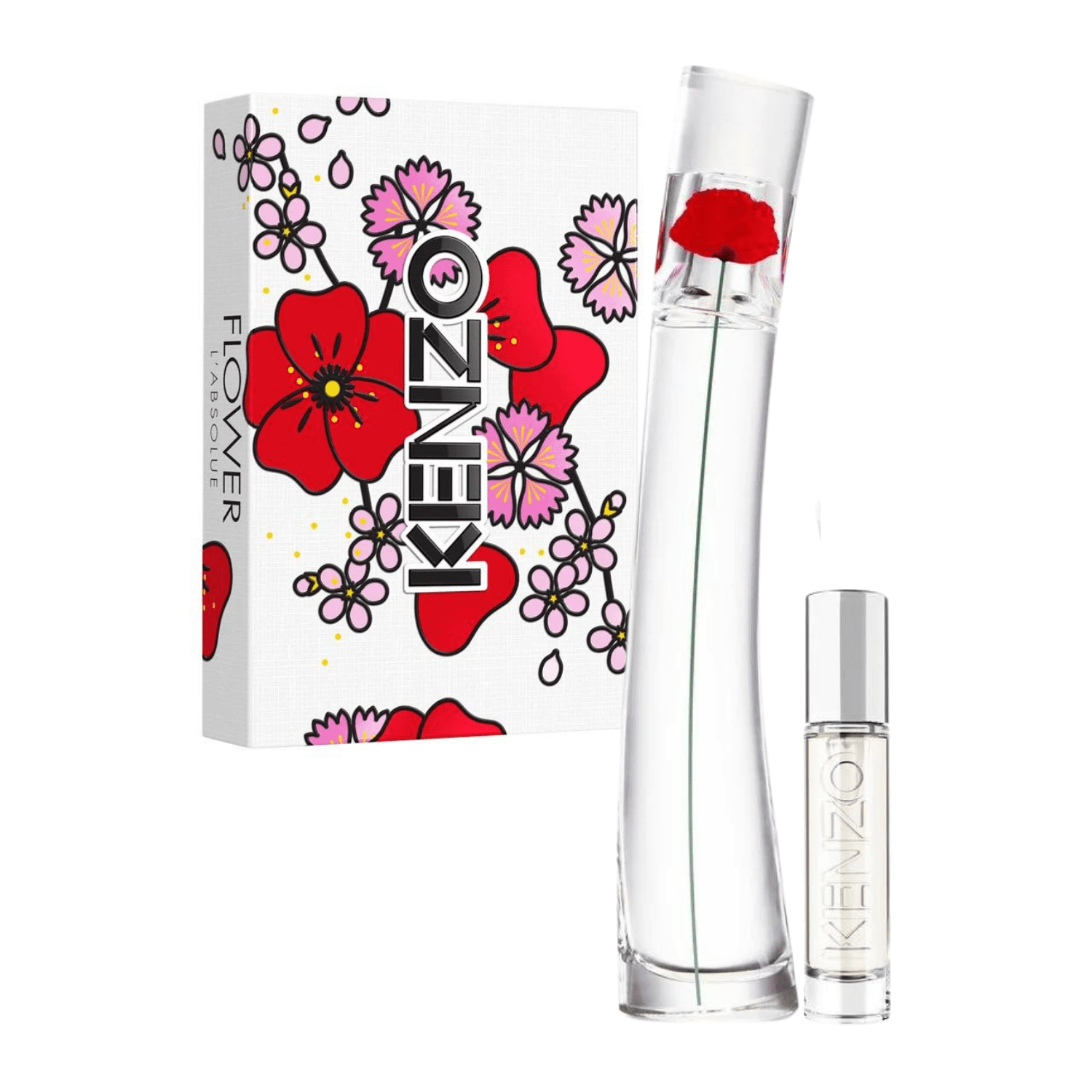 Kit Perfume Feminino Flower By Kenzo Kenzo Edp 50 Ml Travel Size 10Ml La Partier