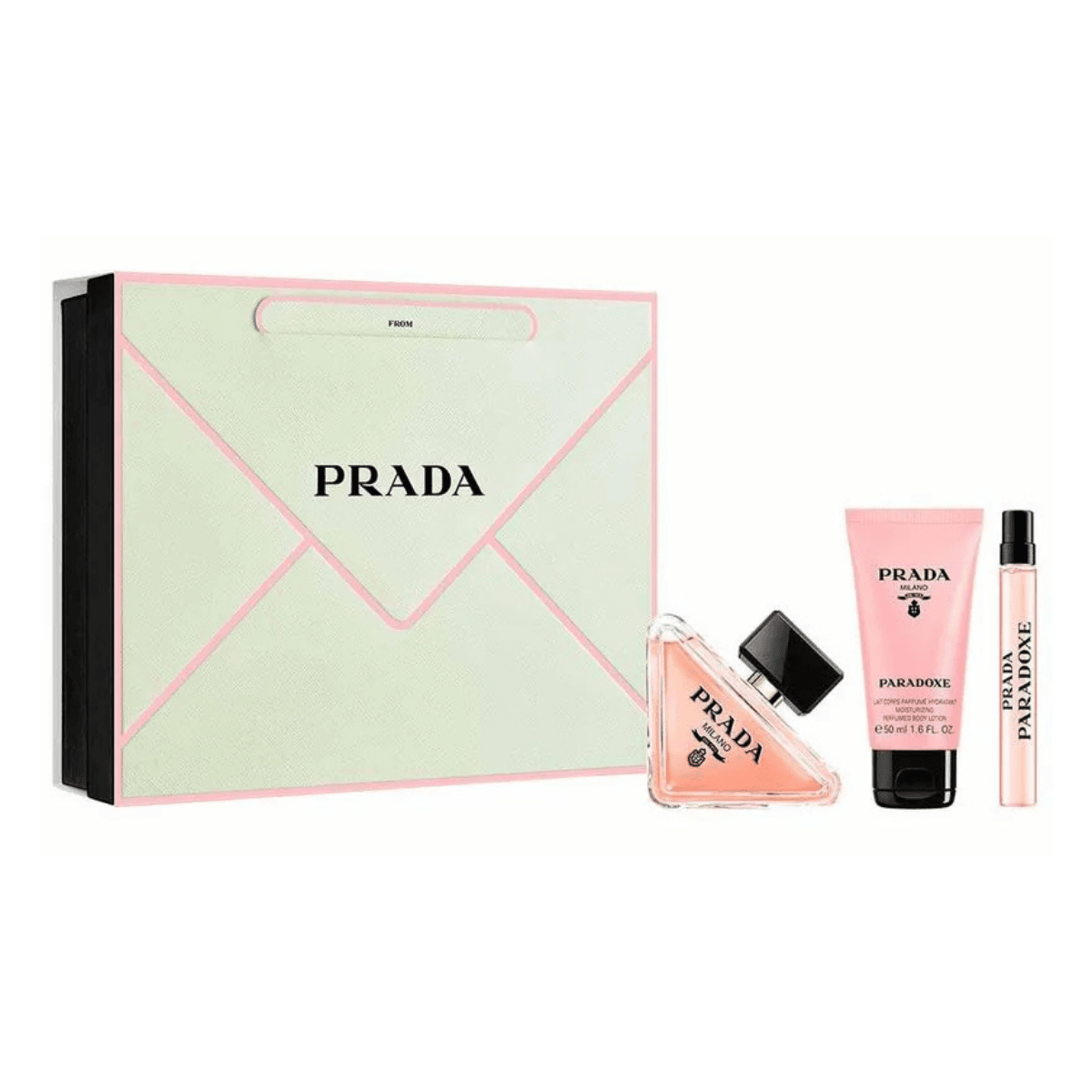 Kit Perfume Feminino Paradoxe EDP de Prada 90ml + Body Lotion 50ml
