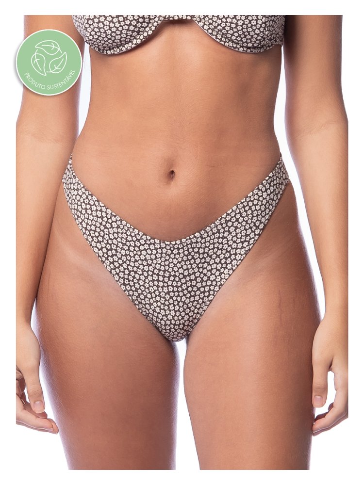 Calcinha Faith Linho Bordado Makai Bikini