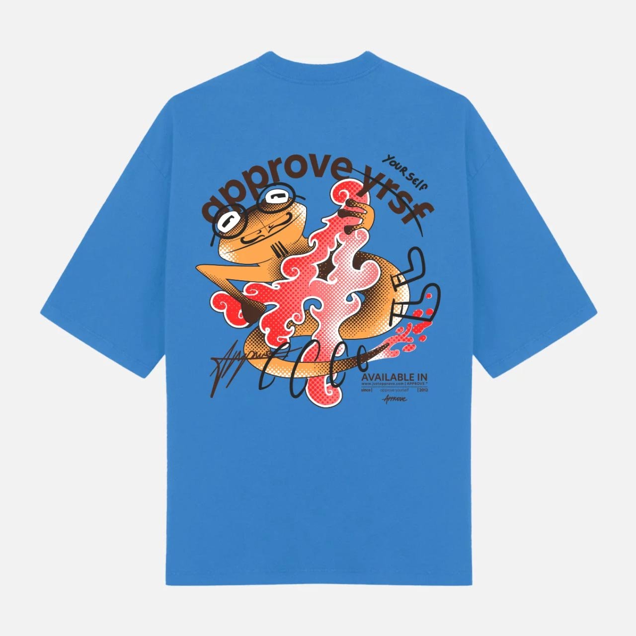 Camiseta Approve Oversized Frog 6378  Lojas Tisott - Adidas, Nike, New  Balance, Puma