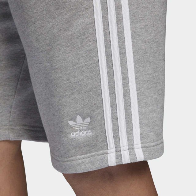 Adidas originals 3-stripe jersey shorts in grey dh5803 Clearance