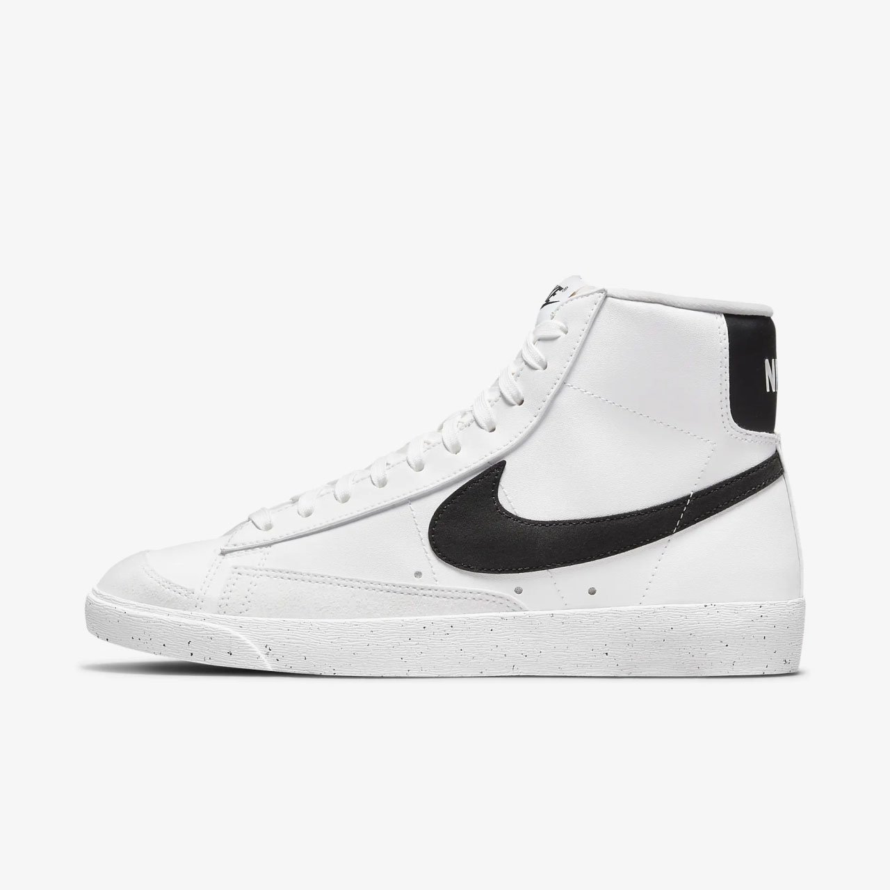 Nike blazer store high white black