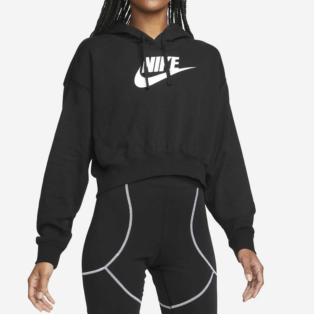 Moletom Cropped Nike Sportswear Club DQ5850 Lojas Tisott