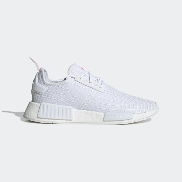 adidas gazelle silver green womens Tênis Adidas NMD R1 Branco/Preto – NewSkull main image 1