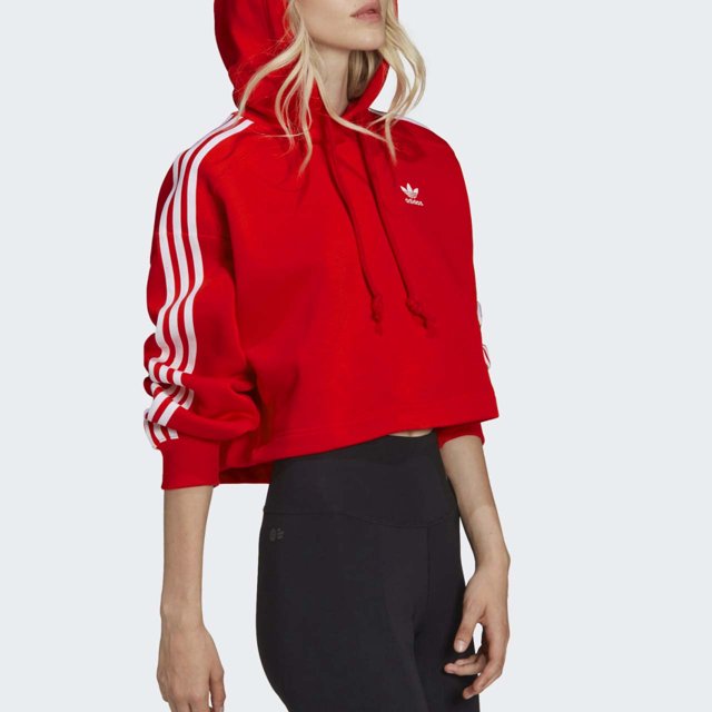 Moletom Adidas Originals Cropped HC2017 Lojas Tisott Adidas