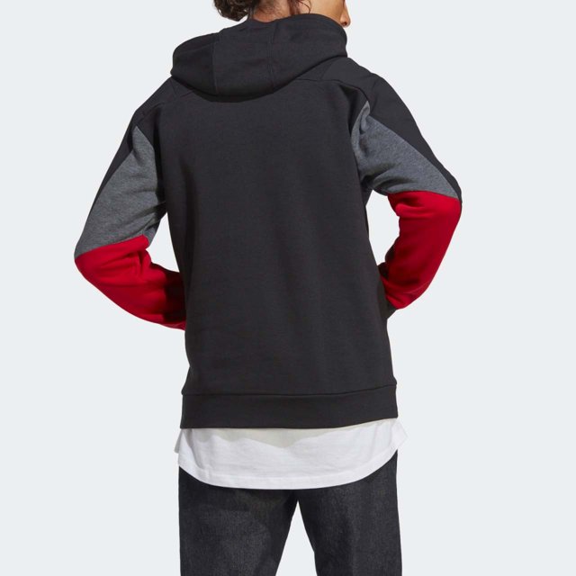 Nike Sportswear Tech Fleece Grey Colorblock Joggers - Puffer Reds